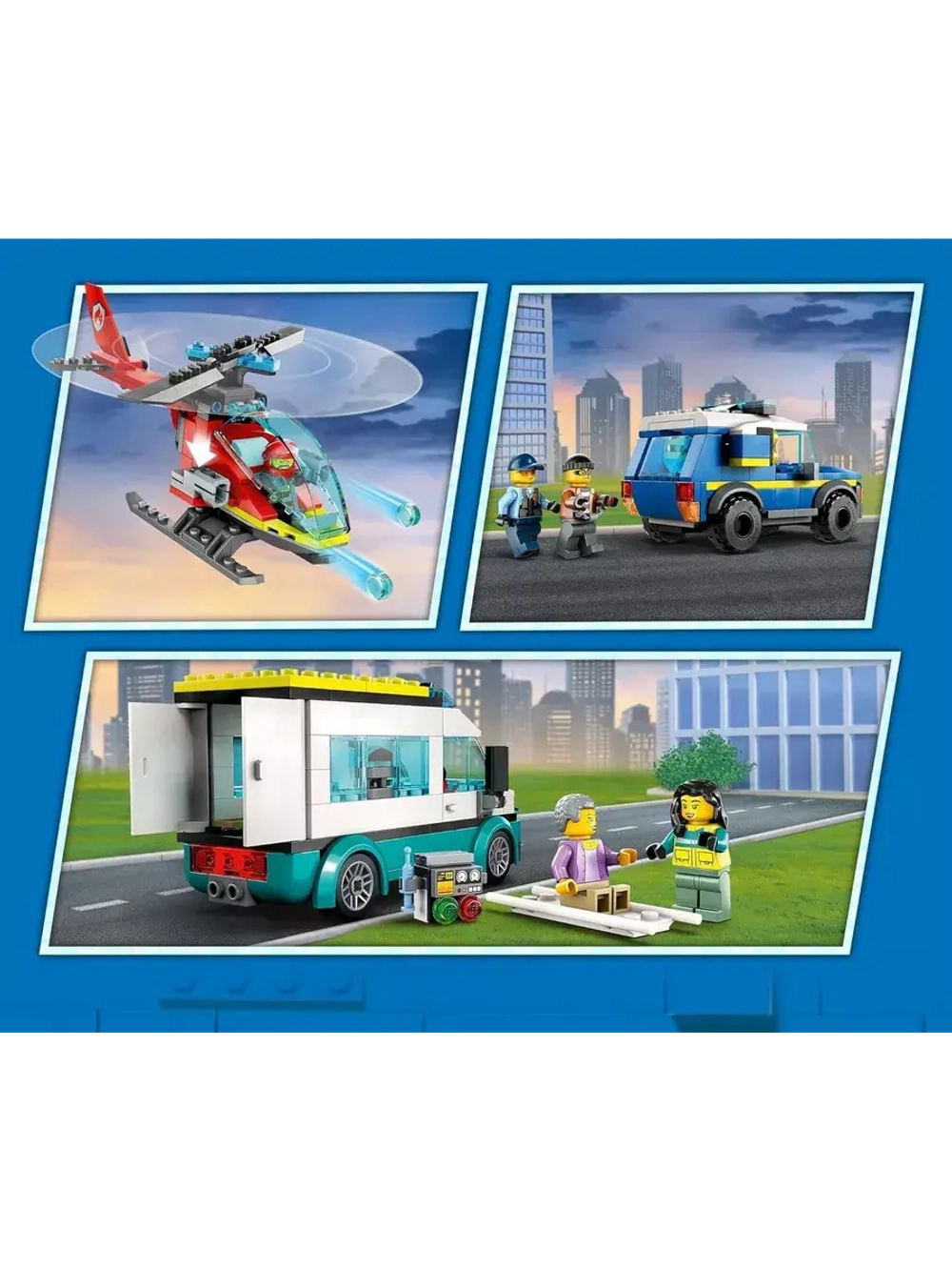 Лего Штаб аварийных транспортных средств 60371 Lego City