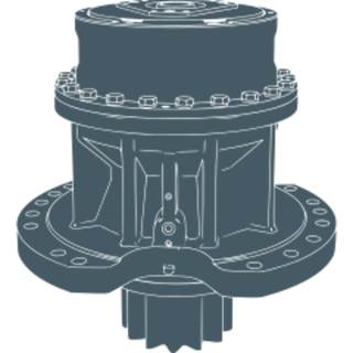 Редуктор поворота