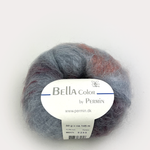 Пряжа для вязания Bella Color 883171, 75% мохер, 20% шерсть, 5% полиамид (50г 145м Дания)