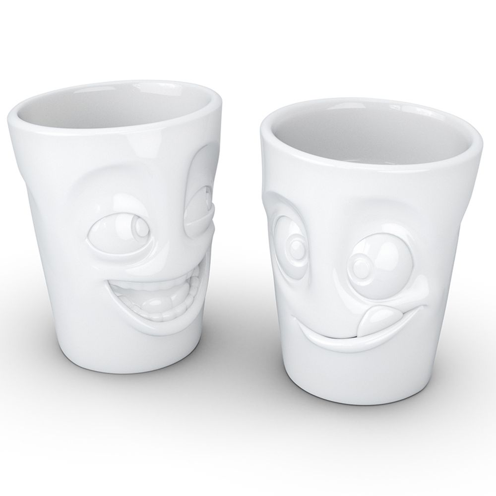 Набор кружек Joking & Tasty, 350 мл, белый, 2 шт.
