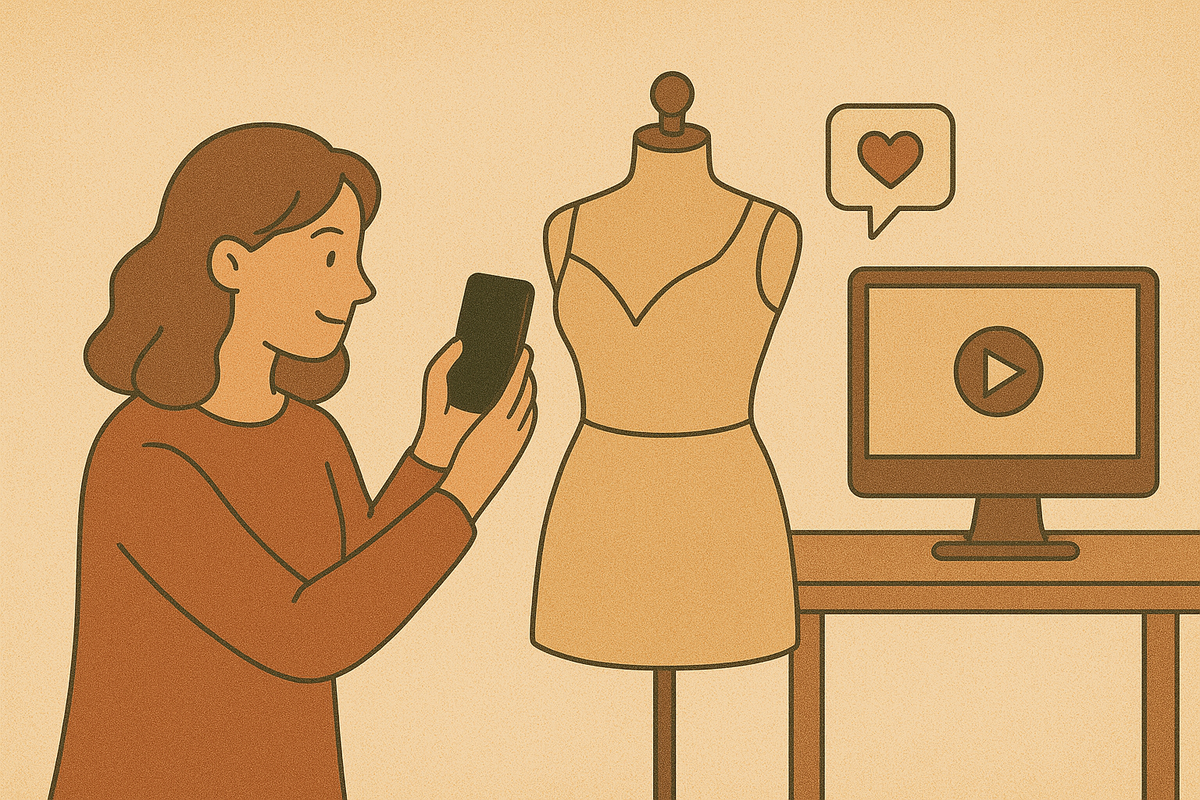 🧵 Как использовать портновский манекен для контента: советы блогерам и дизайнерам