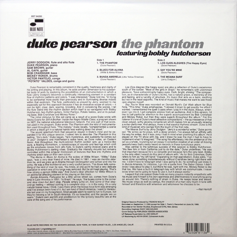 Duke Pearson / The Phantom (LP)