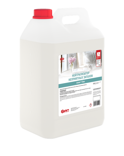 Нейтрализатор неприятных запахов (концентрат) АГЕНТ Т DeoEco, 5л