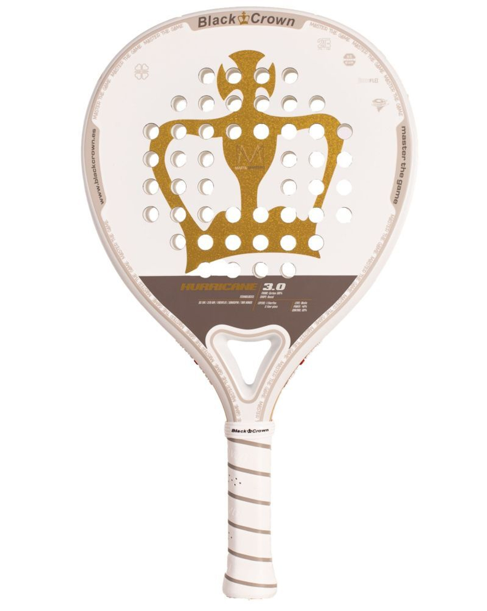 Ракетка для Padel Black Crown Hurricane 3.0