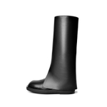 Reemoor Cow Leather Knee high Boots Women"s Black
