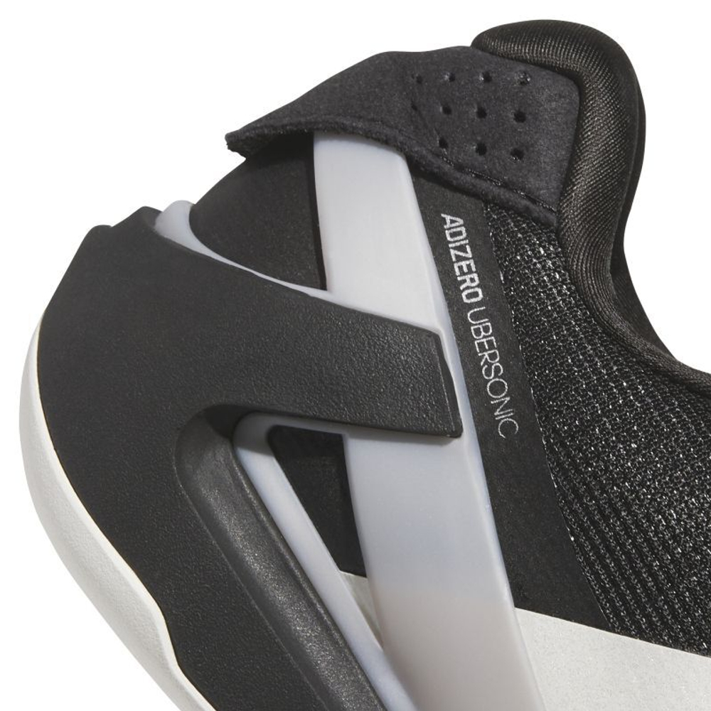 Мужские кроссовки теннисные Adidas Adizero Ubersonic 5 M - основной черный/нулевой металлик/серебристый металлик