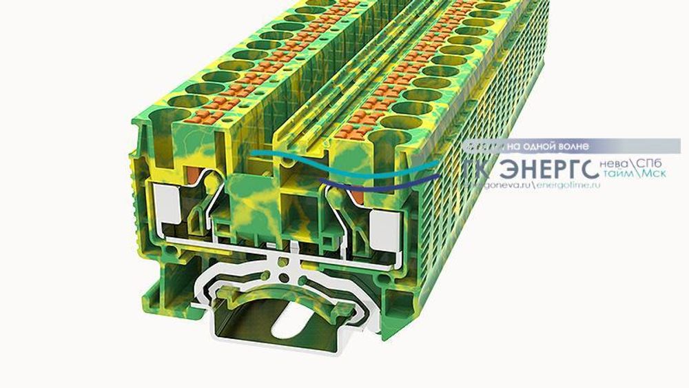 DS6-PE-01P-1C-00A(H), Клемма на дин-рейку