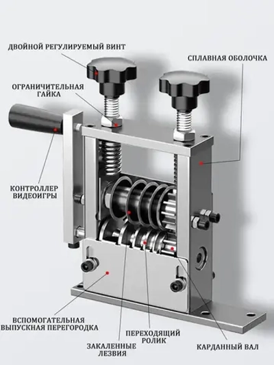 Станок для разделки кабеля,1-17мм станок для зачистки проводов для зачистки кабеля