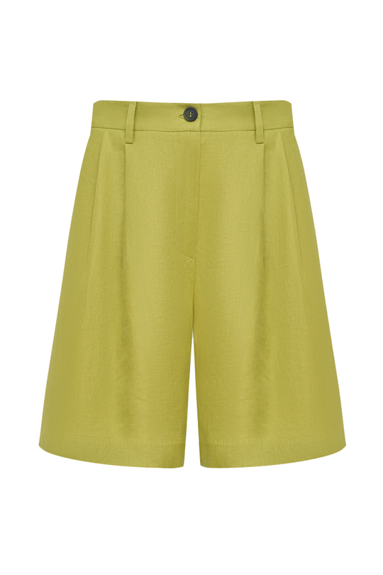 Льняные шорты
