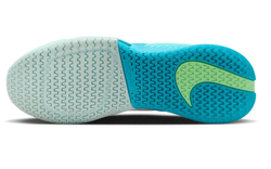Женские Кроссовки теннисные Nike Zoom Vapor Pro 2 HC - white/lime blast/teal nebula/jade ice