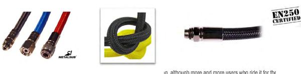 Шланги для регуляторов, манометров, BCD