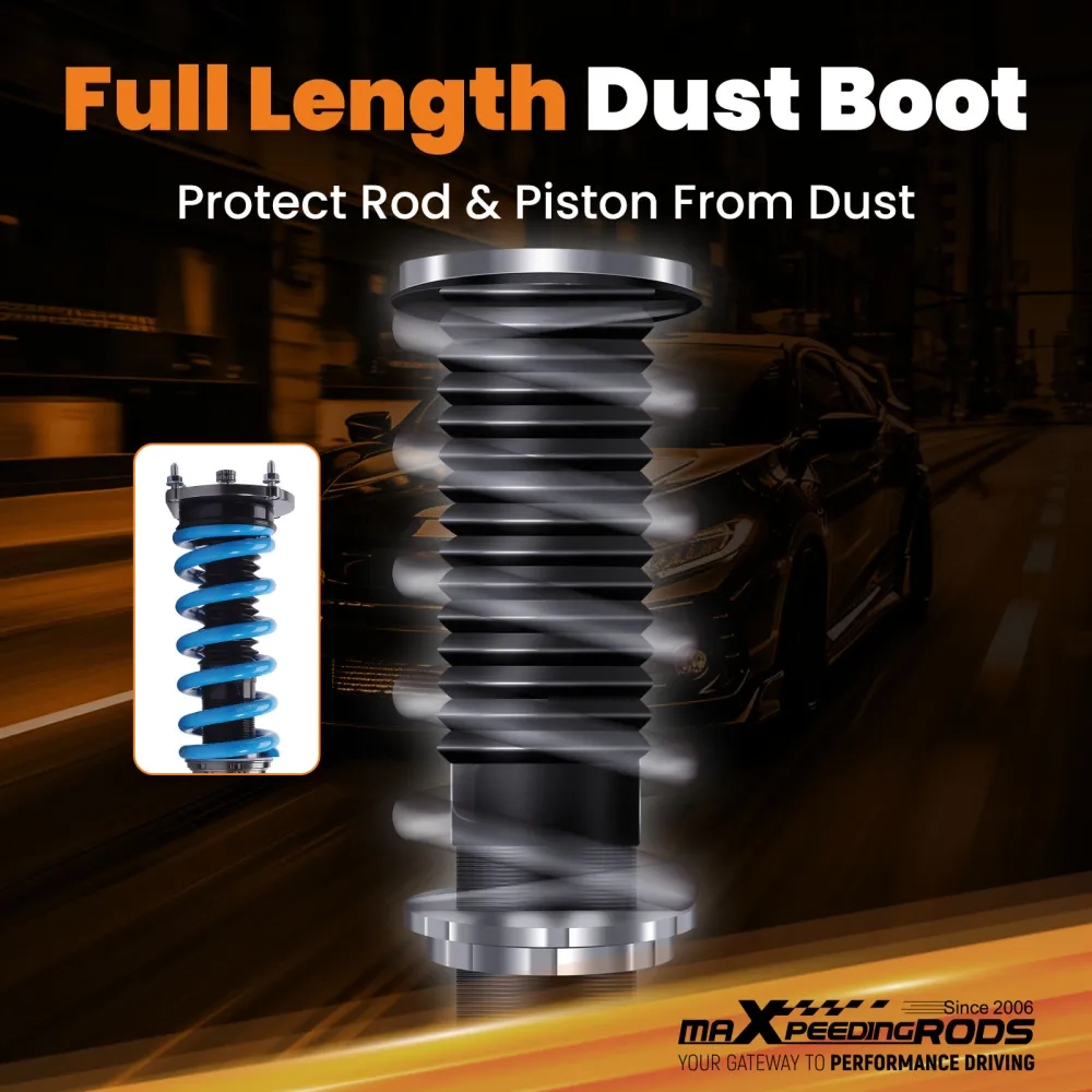 MaXpeedingrods T6 Coilovers Damper Adjustable Kit подходит для автомобиля Audi A8 Quattro 2004-2010