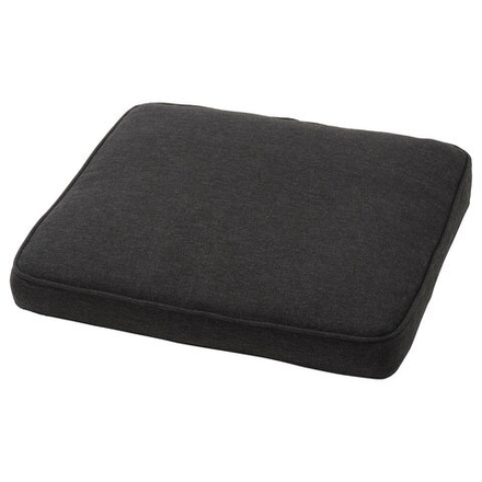 IKEA JÄRPÖN  (ИКЕА ЙÄРПÖН)  -  Чехол для подушки на стул, открытый антрацит, 50x50 см
