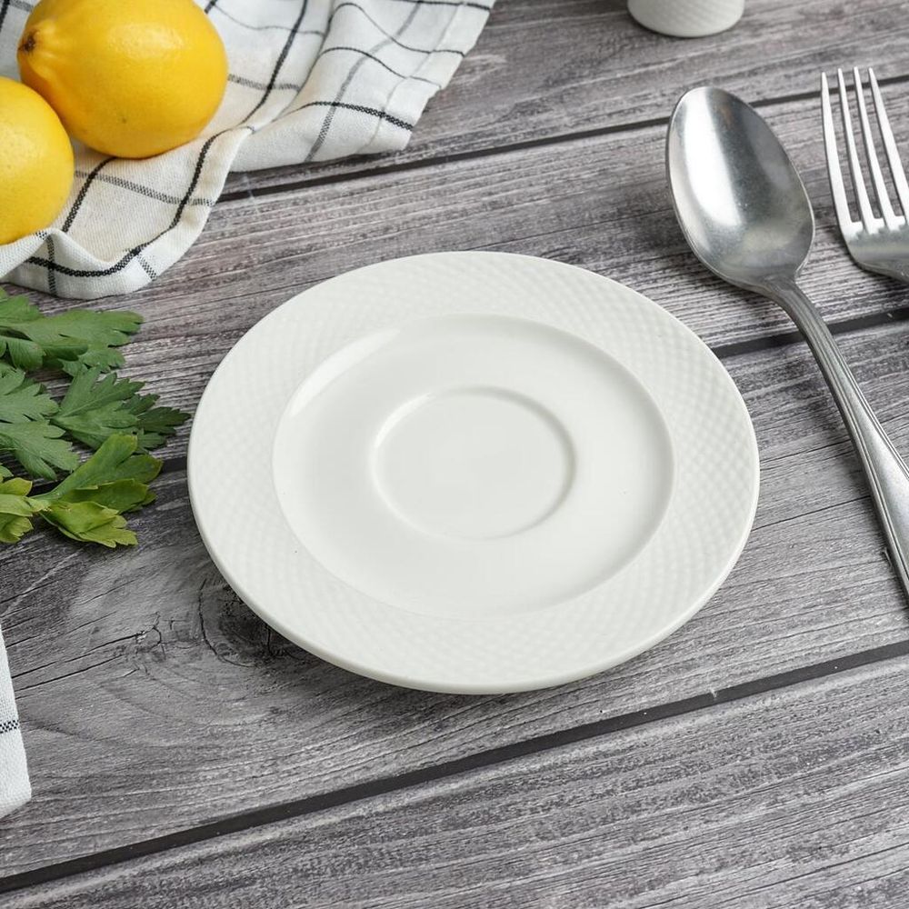 Блюдце d 15,5 см h1,8 см чайное для чашки арт. 81221512, 81221513 Impress Noble [6]