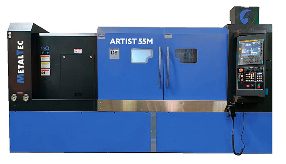 Токарный станок ЧПУ с наклонной станиной MetalTec ARTIST 55M