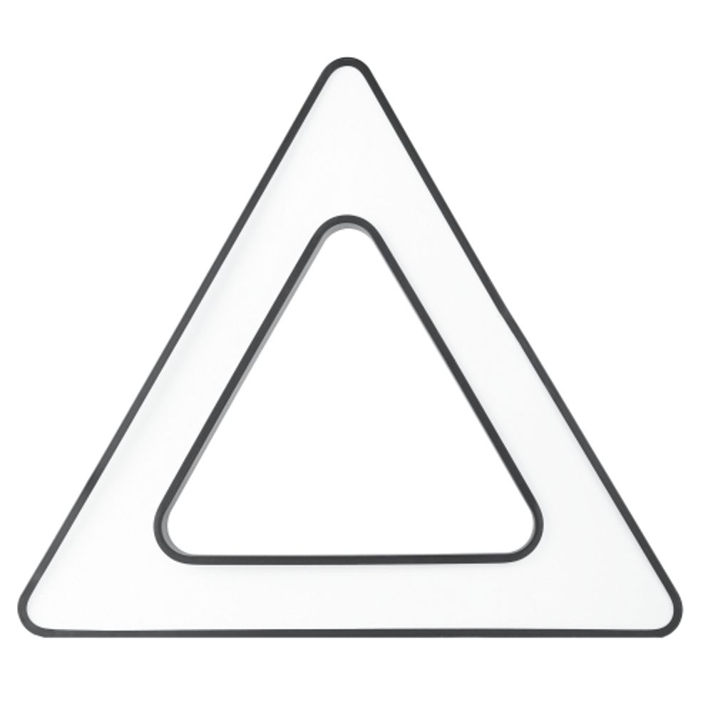 Светильник LED ЭРА Geometria SPO-153-B-40K-030 Delta 30Вт 4000К 2100Лм IP40 600*80 черный подвесной драйвер внутри | Декоративные светильники Geometria