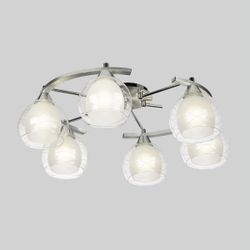 Citilux Буги CL157162 Люстра потолочная Алюминий Хром