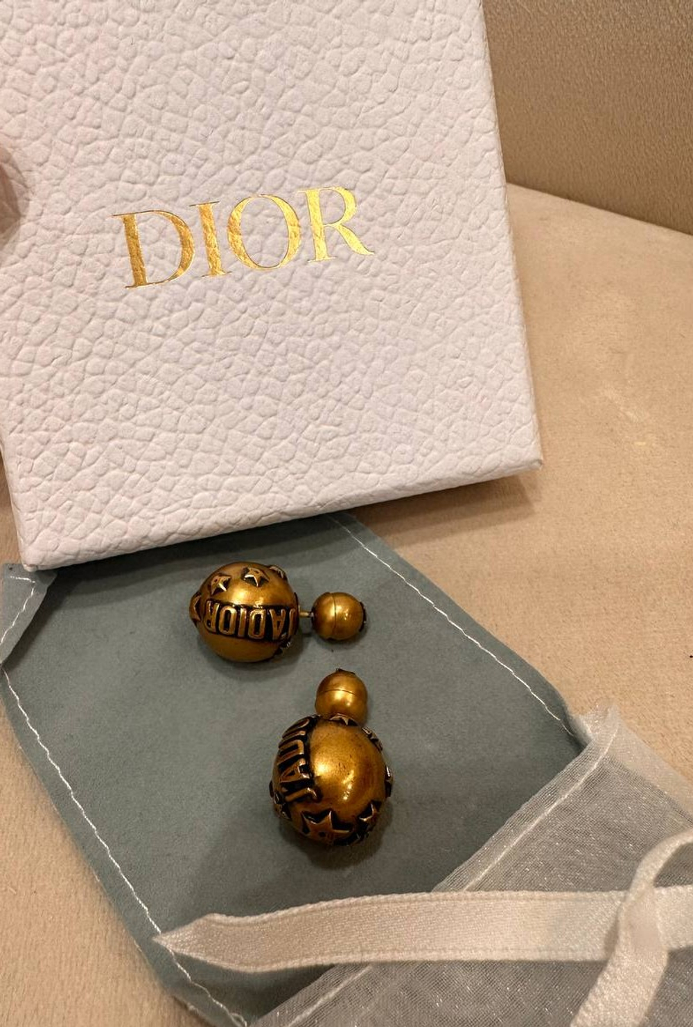 Серьги Christian Dior J`Adior