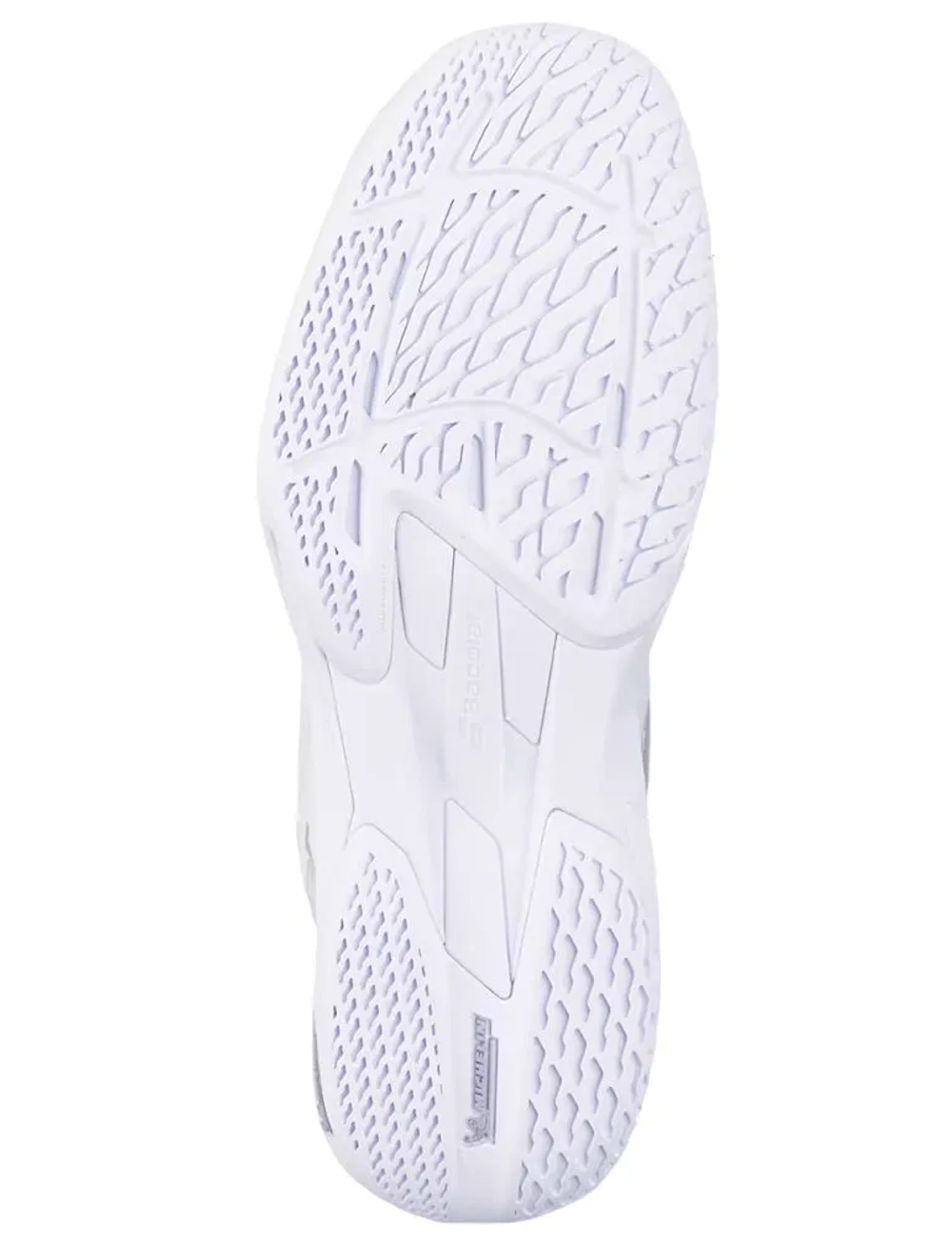 Женские теннисные кроссовки Babolat Jet Mach 4 All Court - white/silver