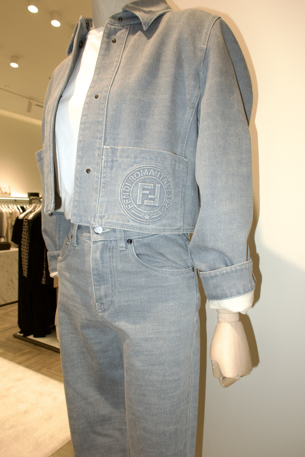 Куртка джинсовая Fendi