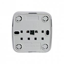Розетка без заземления Stekker Basic 50074