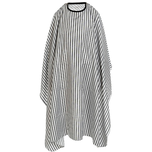 Парикмахерская накидка Harizma, 140х160см, белая в полоску (h10865B)