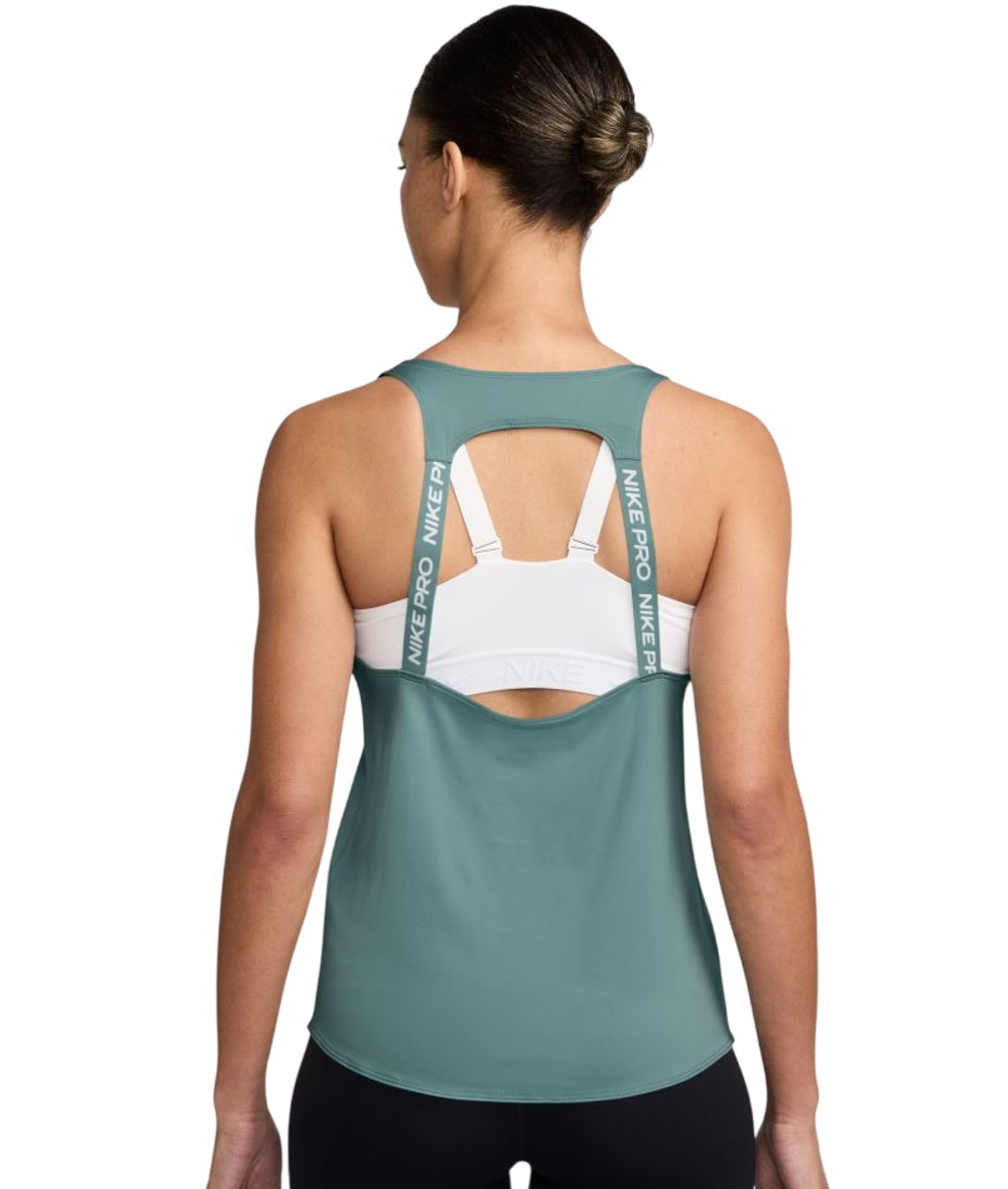 Топ теннисный Nike Dri-Fit Pro Tank - cannon/white
