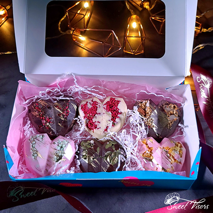 Шоколадные сердечки (набор)