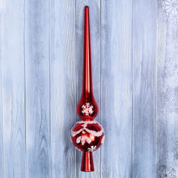 Наконечник "Снежный узор" 24 см, микс