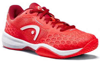 детские Кроссовки теннисные Head Revolt Pro 3.0 Junior - neon red/chilli