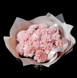 Букет розовых диантусов