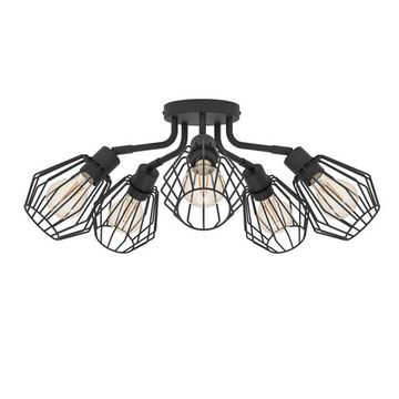 Люстра потолочная 5*E27 31532 черный TARBES Eglo