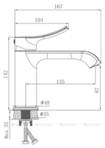 Смеситель для раковины HAIBA HB10553 хром