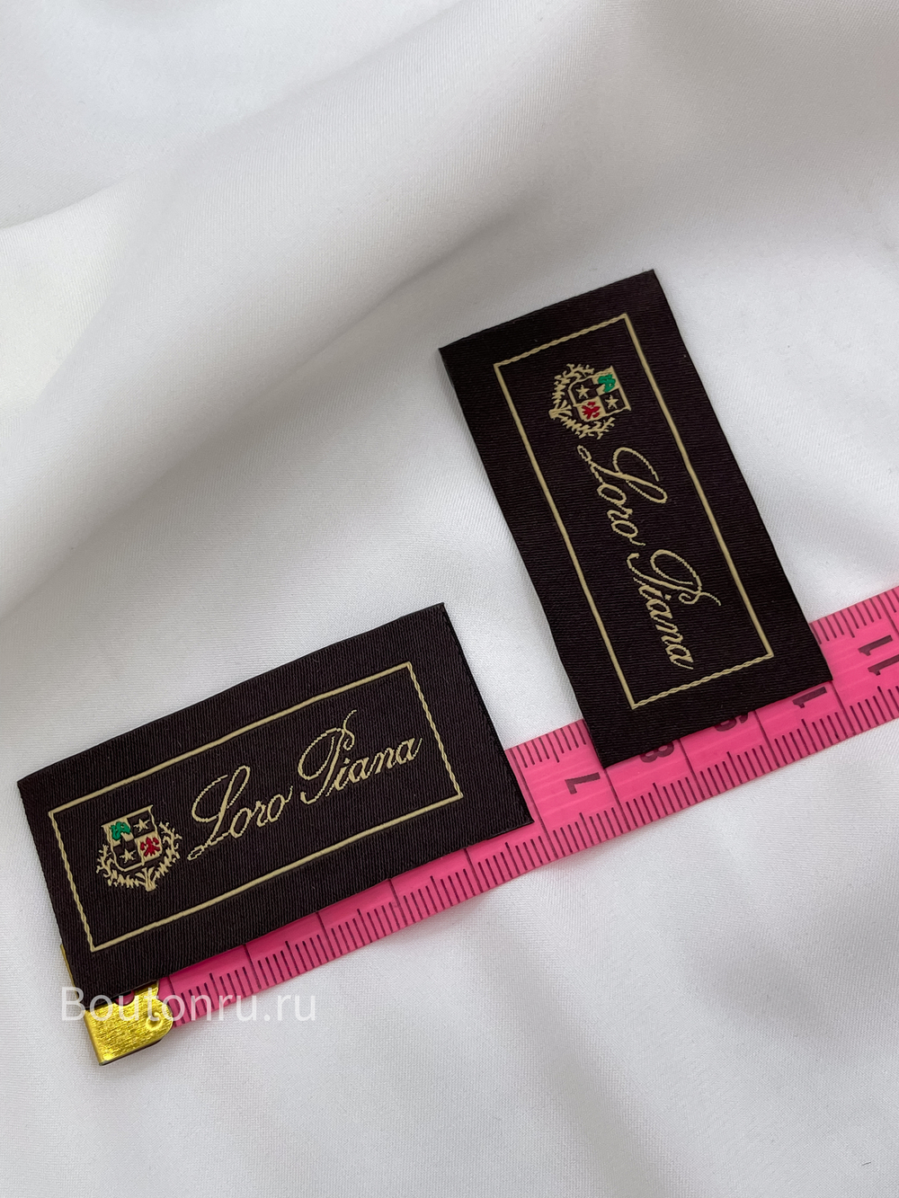 Бирка ЛП. коричневая 60 мм