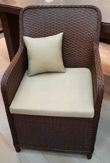 Кресло плетеное с подушками Barcelona