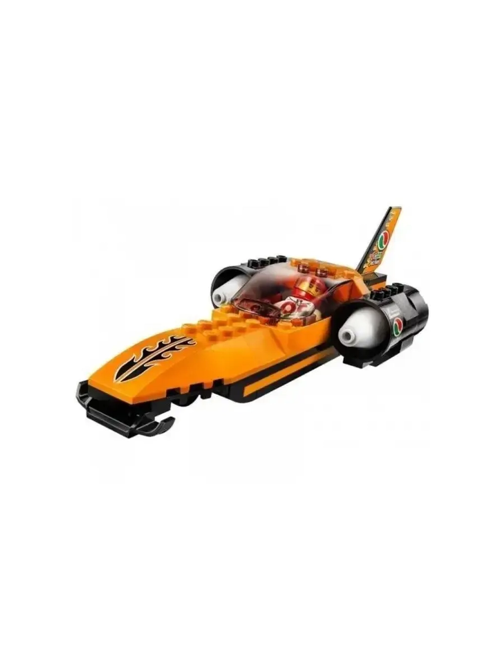 Конструктор Сити Гоночный звездолет 84 детали 10867