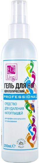Кератолический гель 200 мл. Livsi