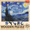 Pazl \ Puzzle \ Пазлы Puzzles - "200 Wooden Puzzles" - The Starry Night - Vincent van Gogh