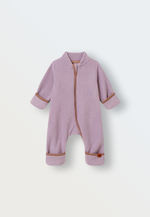 Комбинезон из флиса "Cute" (лаванда-грей)