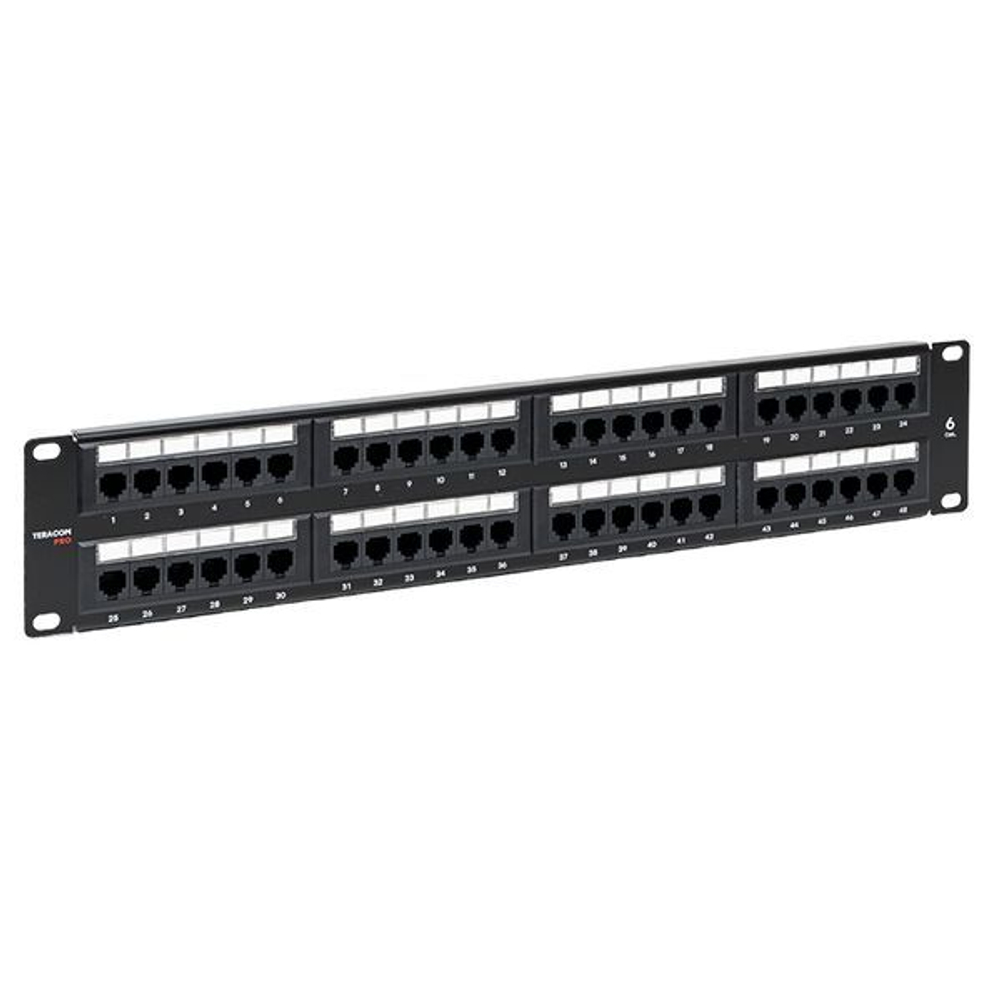 Патч-панель  EKF TRP-PPNL-6UTP-2U48
