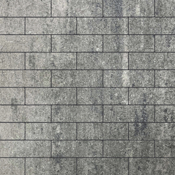 Тротуарная плитка ПРЯМОУГОЛЬНИК 300х100 мм - Искусственный камень Шунгит