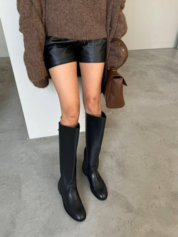 Сапоги из натуральной кожи