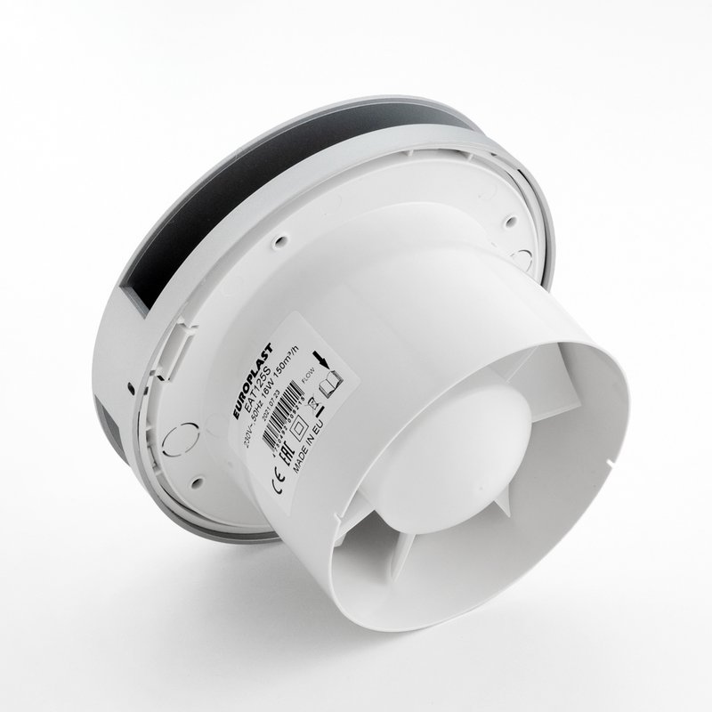 Накладной вентилятор Europlast EAT125S серебро