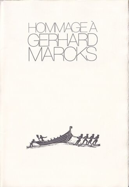 Оммаж Герхарду Марксу. Литографированное издание. Иллюстрации Генри Мура