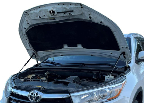 Амортизатор (упор) капота на Toyota Highlander 3 арт.15-15 (2013-2019) Autoinnovation