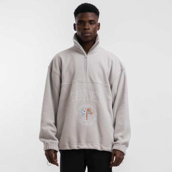 Толстовка Флисовая "DZ" Серая - фото 1