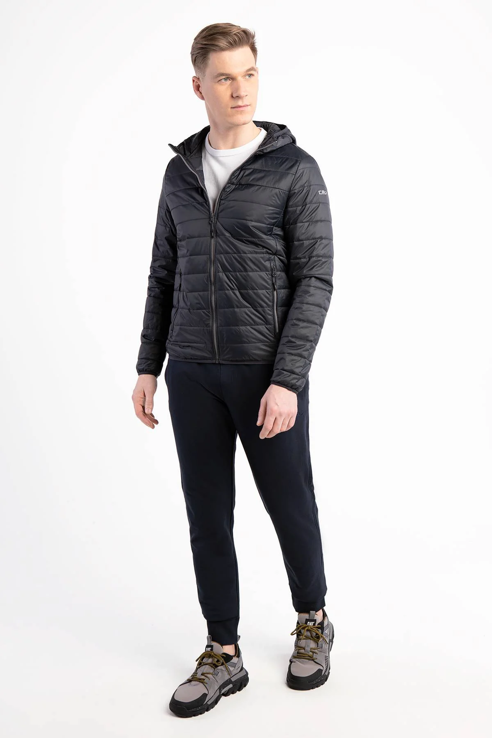 Куртка CMP Man  Jacket Fix Hood , артикул 32Z7247, цвет Antracite (U423)