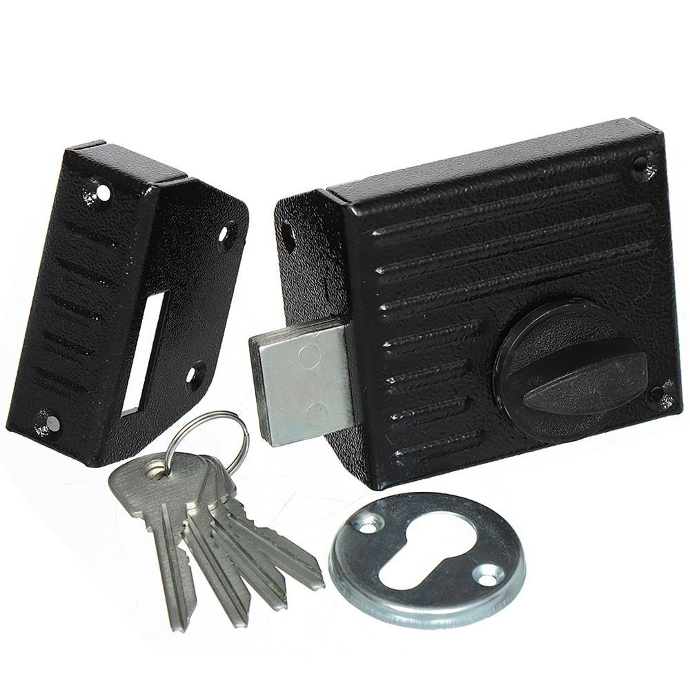 Замок накладной дверной, Зенит, 3Н1-2.1, 00-00000658, чер