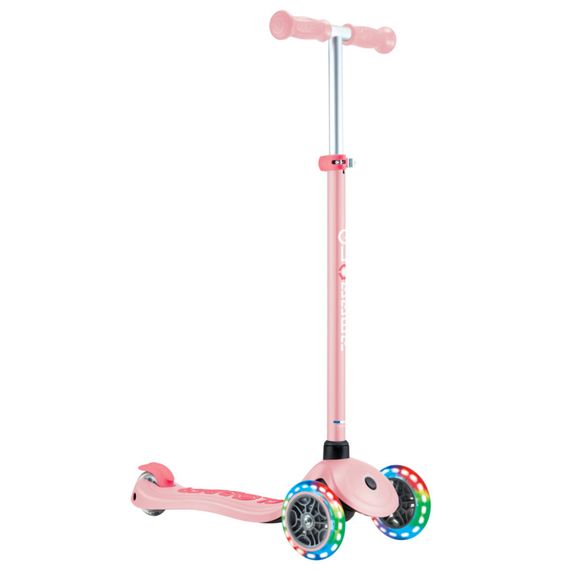 Skuter \ Самокат \ Scooter Globber Skuter Primo Plus işıqlarla çəhrayı