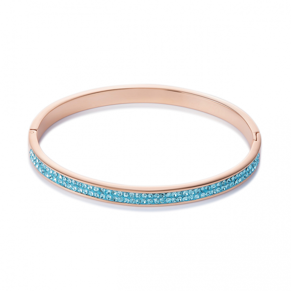 Браслет Coeur de Lion Aqua 17 см 0214/33-2000 цвет голубой
